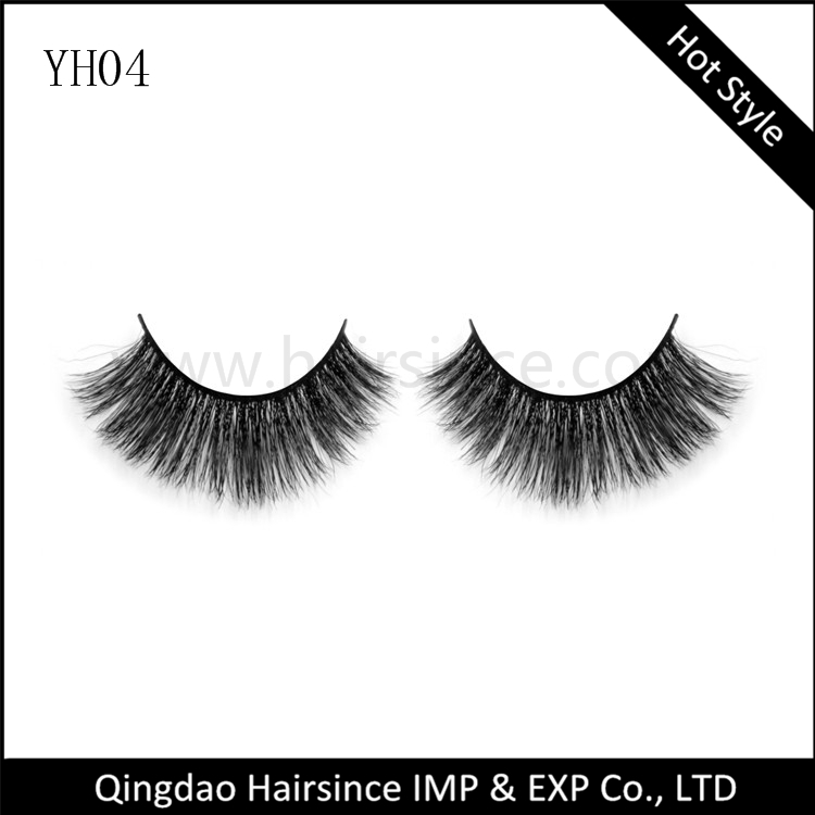 Alibaba free shipping horse hair lashes, human hair lashes, 3D lashes manufacturer