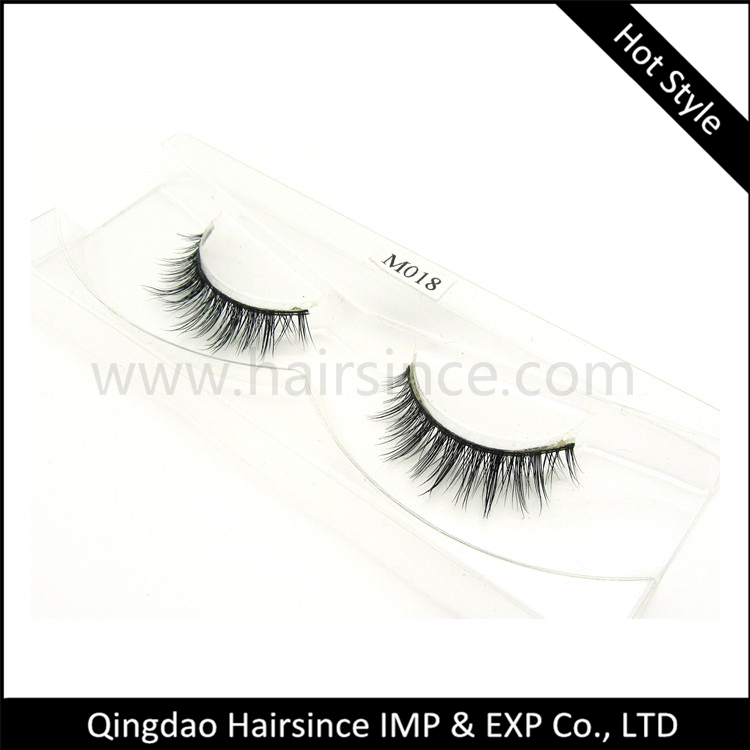 Short style mink hair lashes style, natural curl style mink hair lashes wholesale price for sale