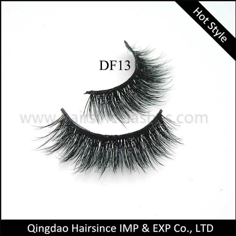 Quality mink hair eyelash 3D style, human hair lashes, horse hair lashes, 3D lashes on sale