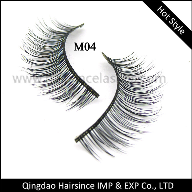 Hot sale mink hair lashes long style thick mink hair lashes free shipping