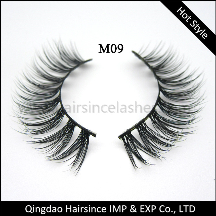 Super quality popular mink hair lashes, 3D mink hair lashes, horse hair lashes on sale