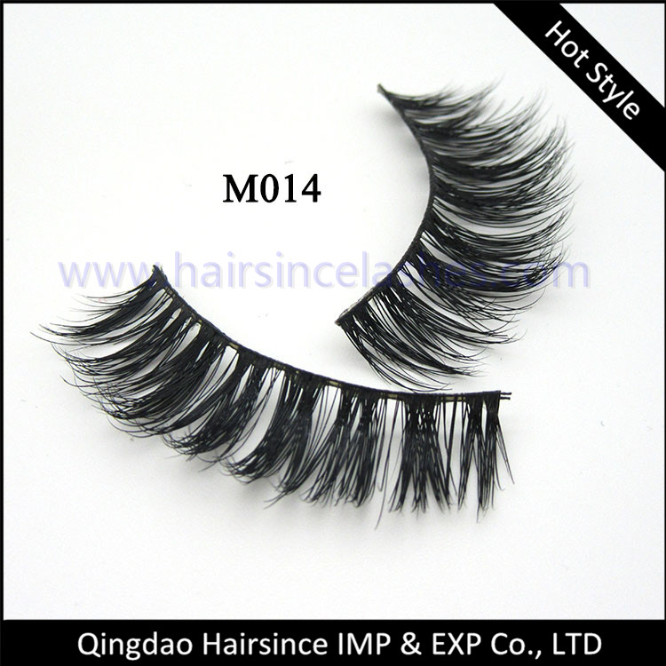 Hot sale price mink hair lashes 3D style available, human hair lashes, horse hair lashes for sale