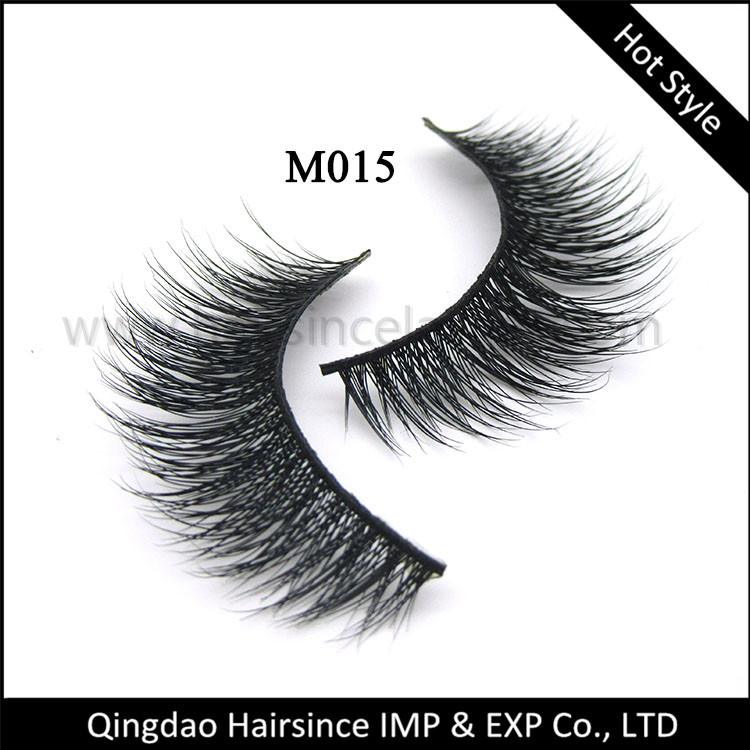 Natural eyelash mink hair lashes, 3D mink eyelash for sale