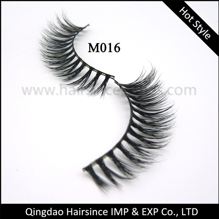 3D natural mink hair eyelash unique, human hair lashes, horse hair lashes, 100% mink eyelashes on sale