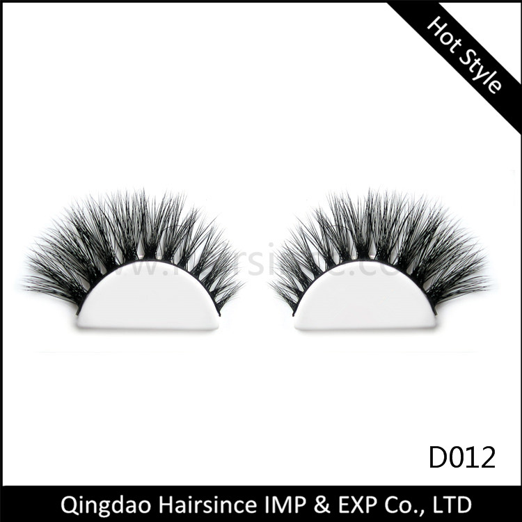 Supplier Mink Lashes 3D Mink Eyelashes Natural False Eyelashes 1 pair Handmade Fake Eye Lashes Extension 