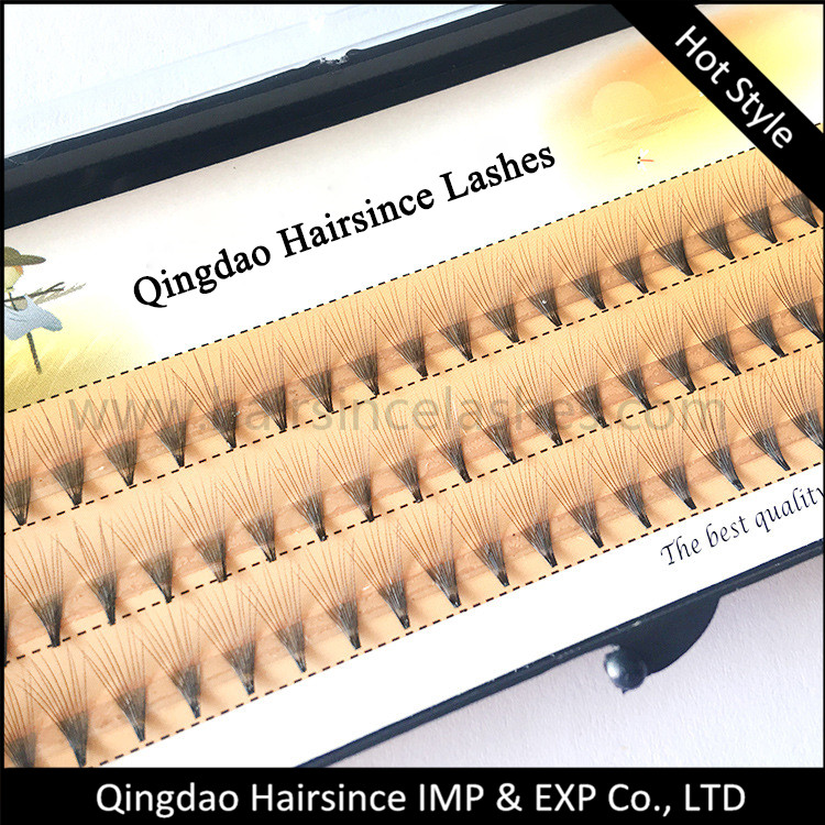 Quality silk hair flare lash extension, individual lash, silk hair lashes hot sale