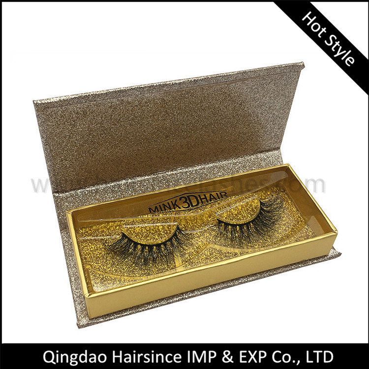 Magnetic closure lash package matte style lash case 100% hand made lash customized box free design