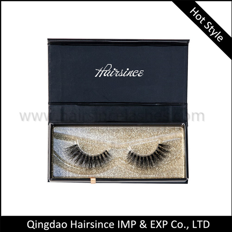 Hot popular mink lash magnetic lashes case free design package for sale