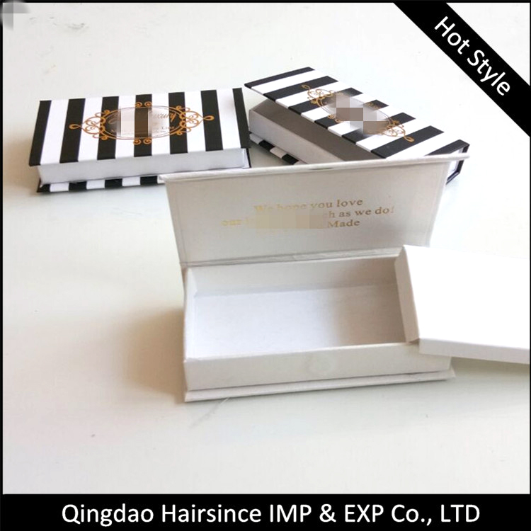 New popular design lashes package mink lashes free design cardboard package case