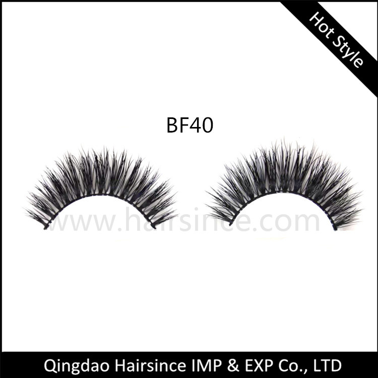 3D multi-layered wispy mink hair lash eyelashes mink lashes false lash eye lashes wholesale