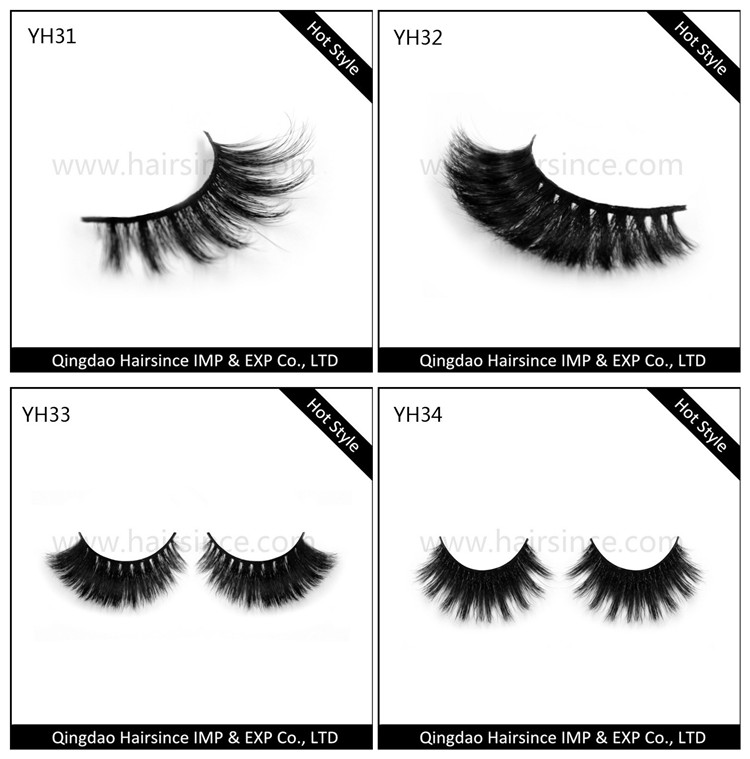 Top quality horse hair eyelashes from Alibaba, mink hair lashes, silk hair lashes, human hair lashes for sale