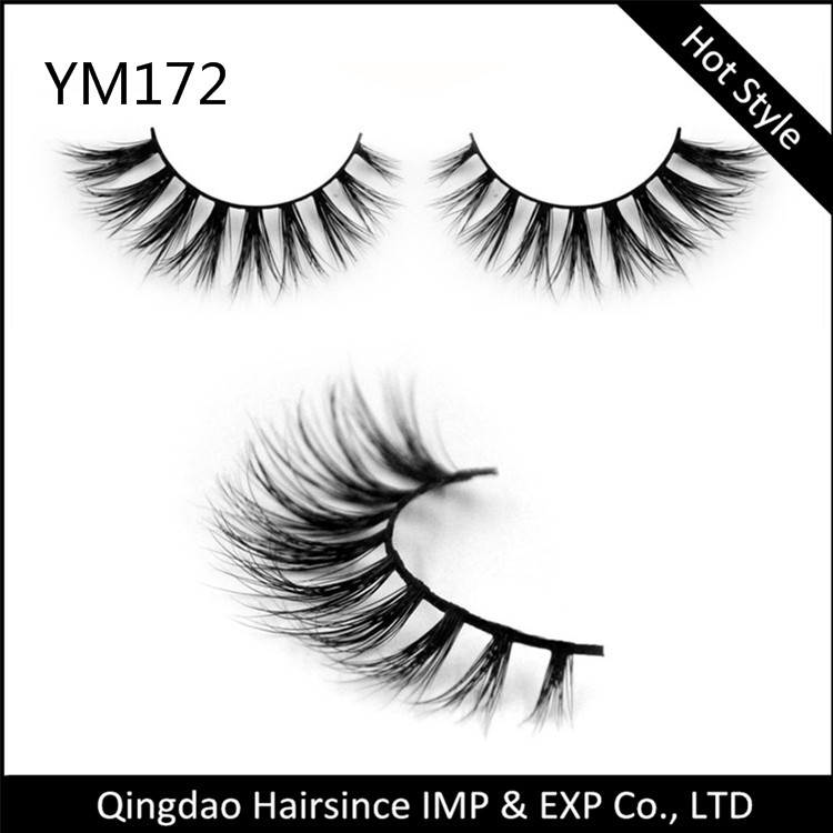 2018 style quality mink hair lashes 3D style, human hair lashes, silk hair lashes, horse hair lashes available