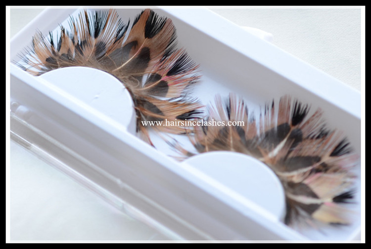 High quality party lashes feather lashes stage lash on sale