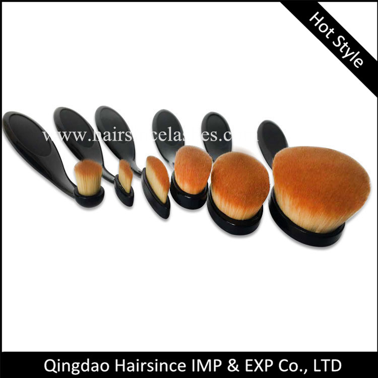 Hot selling makeup brushes 6 piese customized package available cheap price on sale