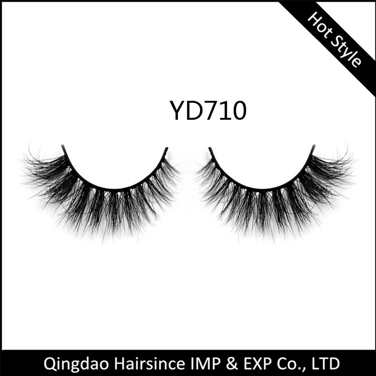 Dubai popular style quality mink hair eyelashes, human hair lashes, horse hair lashes, eyelashes extensions for sale