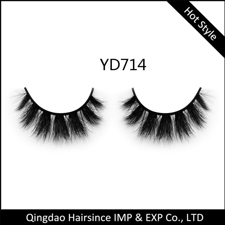 wholesale sale 100% handmade mink hair eyelashes 3D mink fur eyelashes super quality