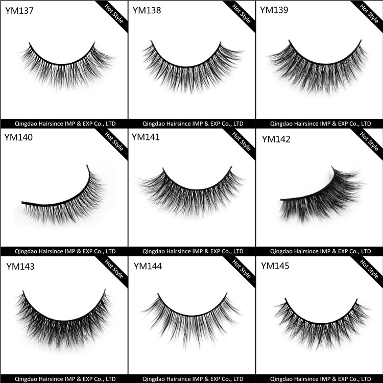  Super styles mink hair lashes free design lashes package free shipping to USA