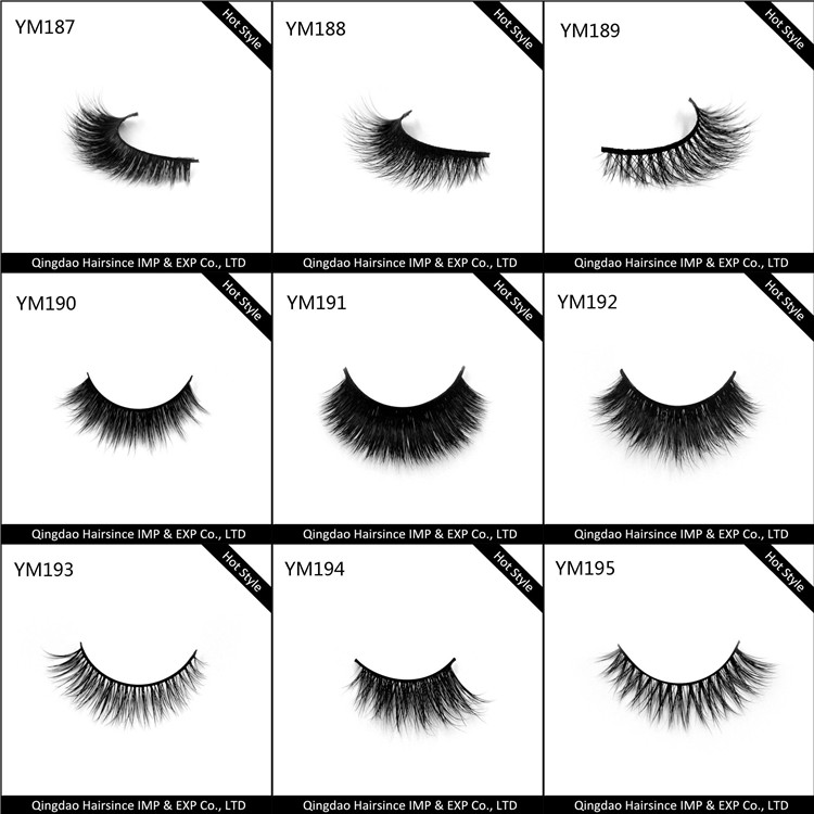 Fashionable lashes catalog good quality with good price reusable more than 25 times in a good condition