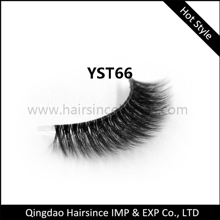 Naked band silk hair lashes 3D style with customized lashes package