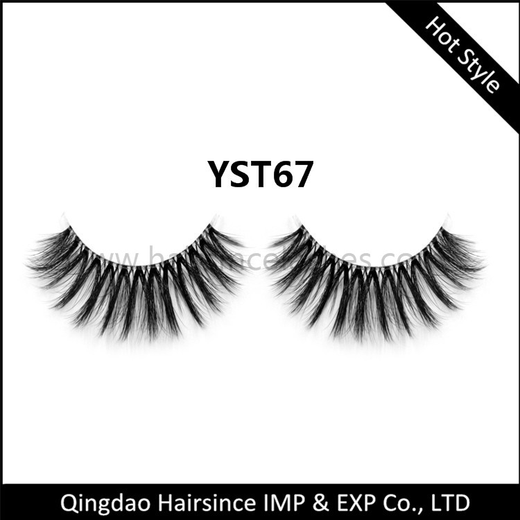 Soft clear band silk hair lashes 3D looks natural curls wholesale price