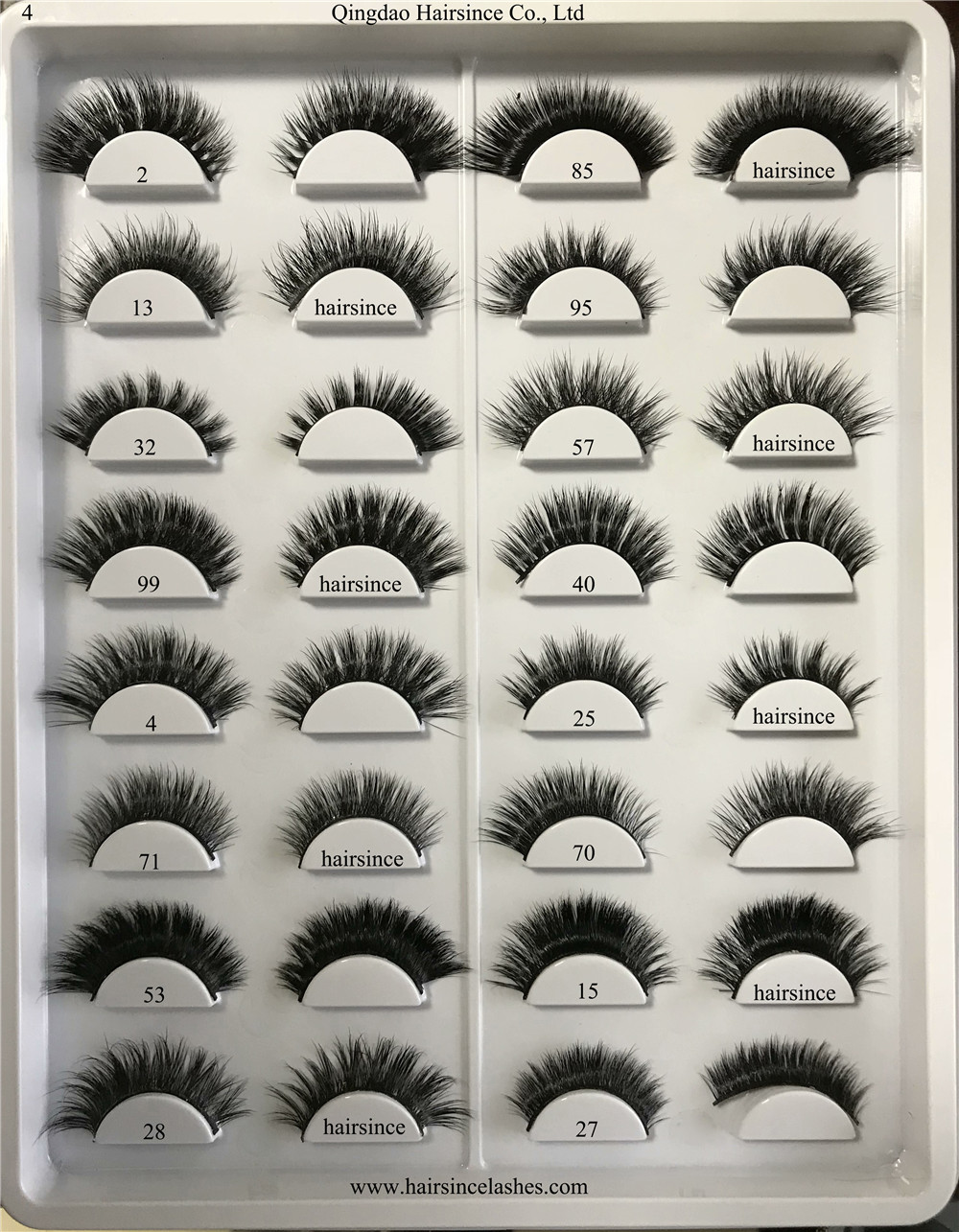 Wholesale lashes products factory lashes supply 3D mink hair lashes popular styles from Alibaba