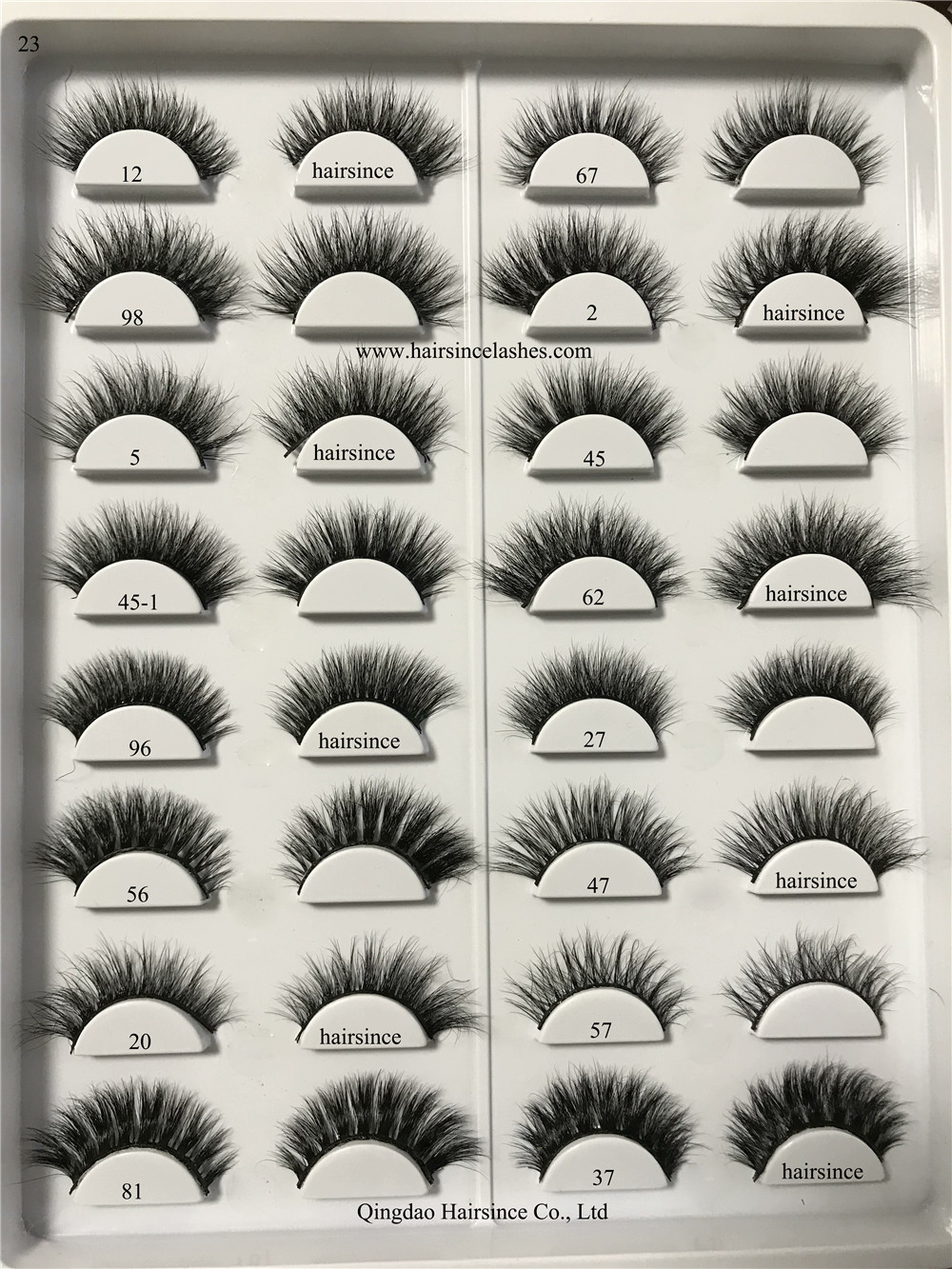 Lashes catalog mink hair lashes good price 3D lashes wholesale price