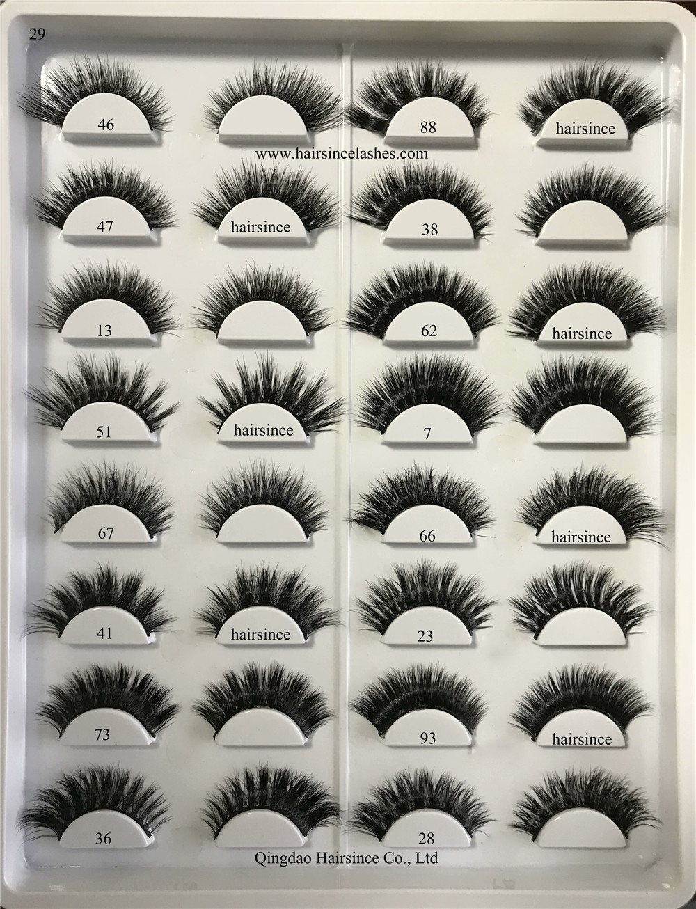 3D mink hair lashes catalog popular style mink hair lashes from Alibaba