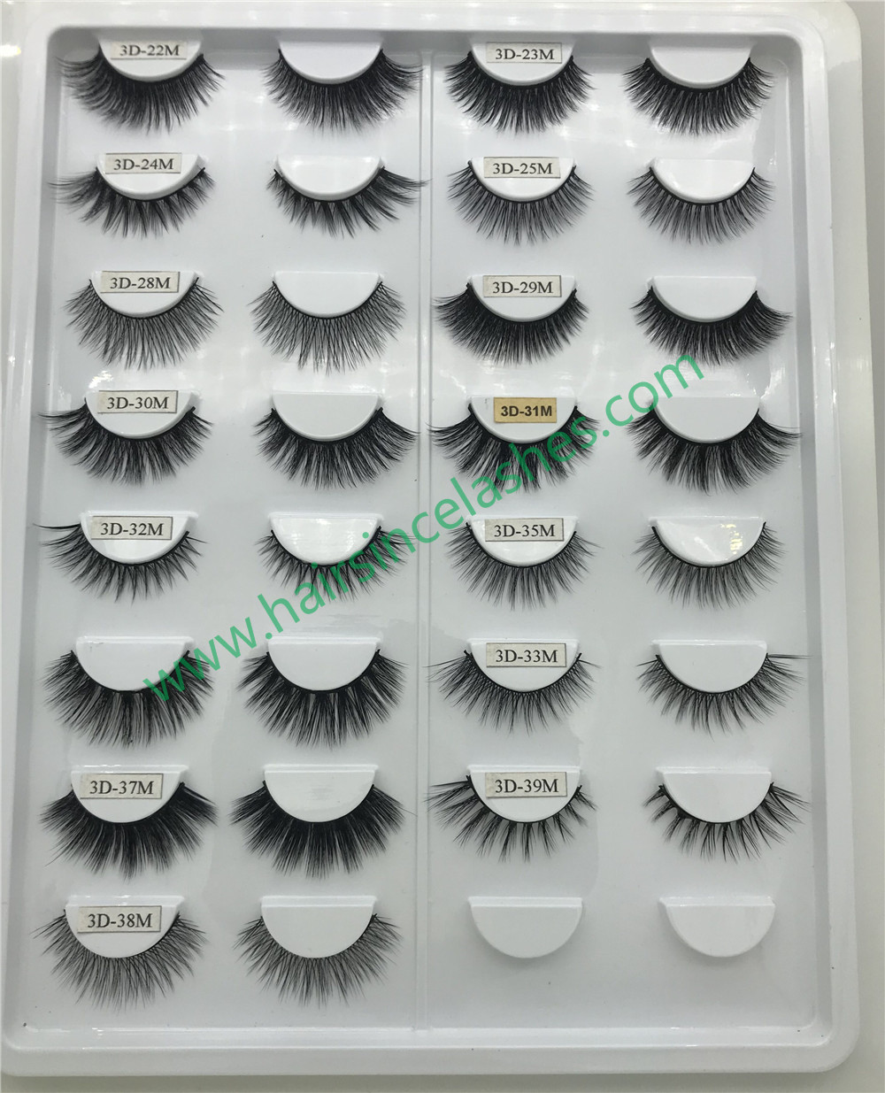 Popular styles 3D silk hair lashes synthetic hair lashes without cruelty on sales